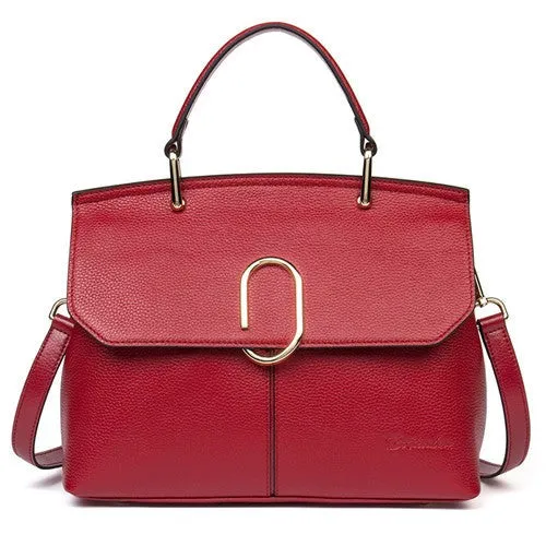 ☀ Women's Genuine Leather Designer Handbag