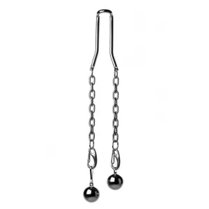 0236M   Ball Stretcher Hook with Weights Extreme Male Testicle Stretching & CBT Device