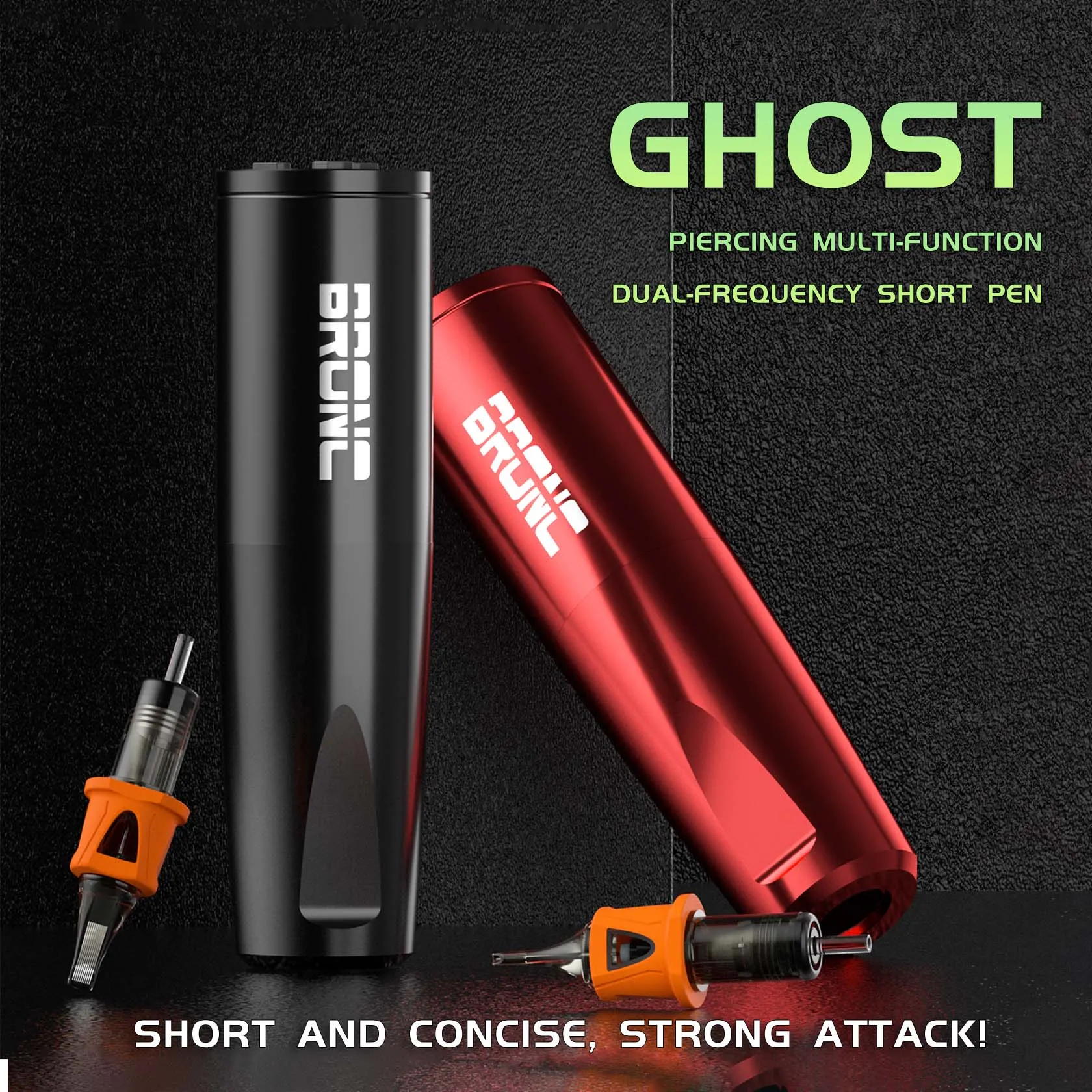 2024 BRONC Tattoo Pen Machine GHOST SMP Wireless