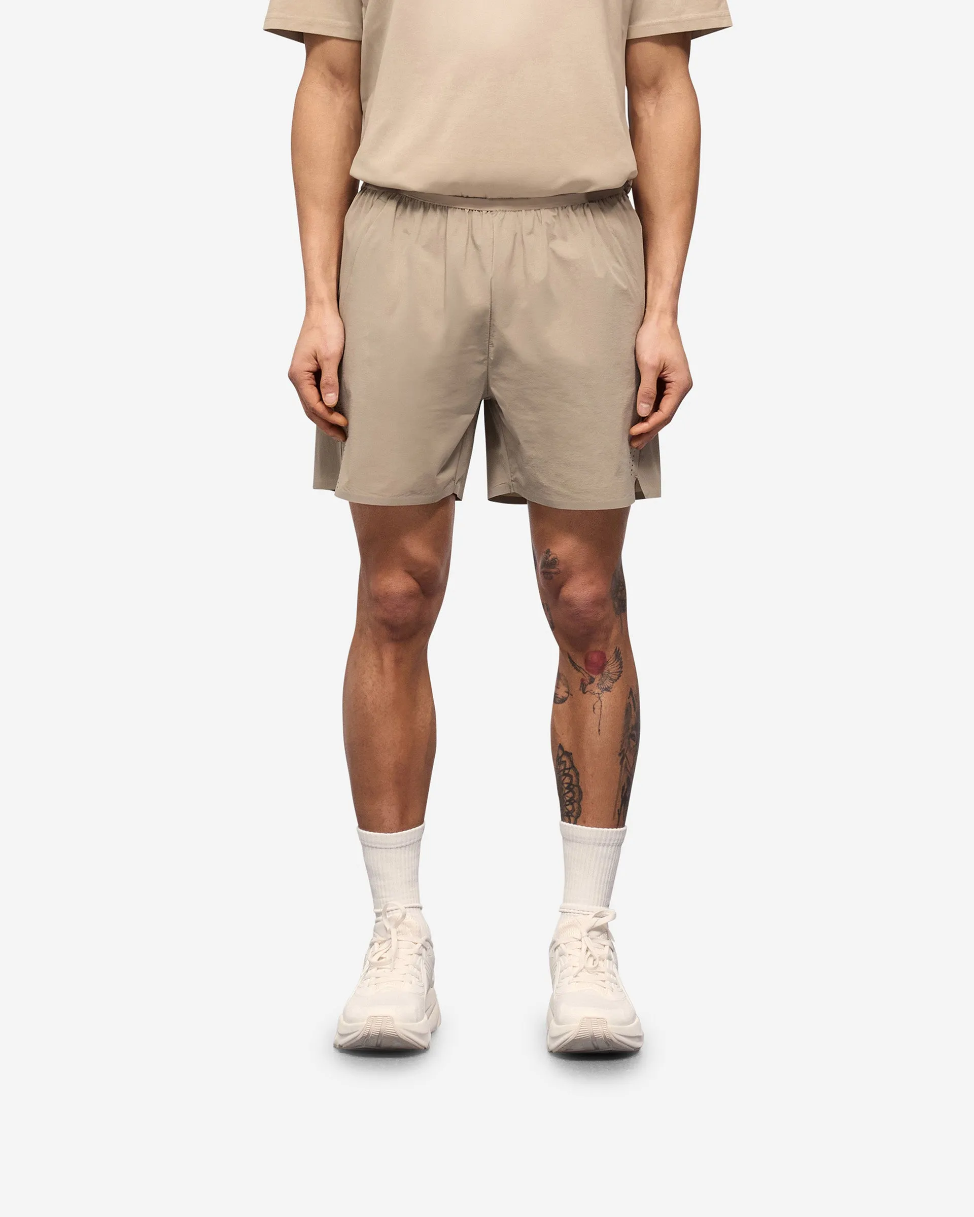 247 Training Shorts - Pebble