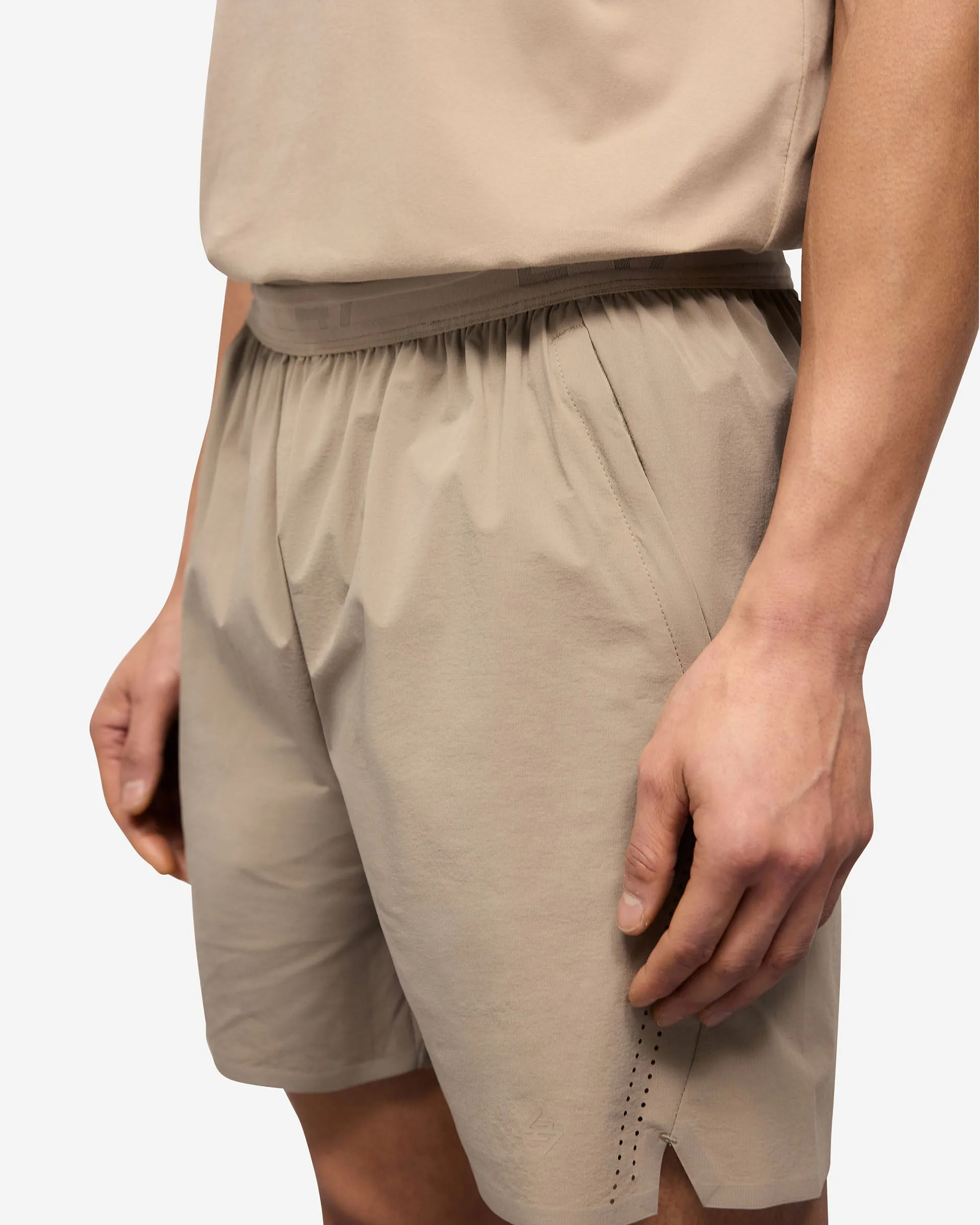 247 Training Shorts - Pebble