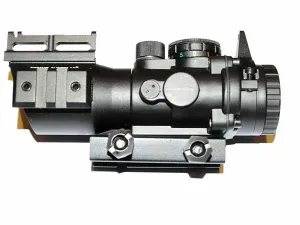 4x32 Scope w. red/green cross and fibreoptics
