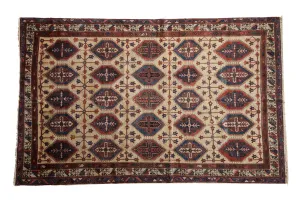6.5x10.5 Vintage Northwest Persian Carpet