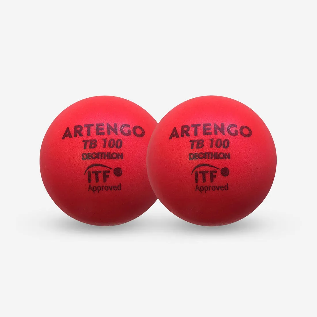 9cm Foam Tennis Ball TB100 Twin-Pack