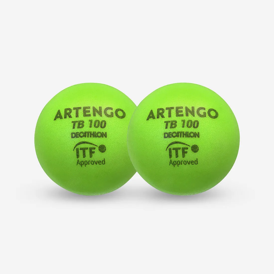 9cm Foam Tennis Ball TB100 Twin-Pack