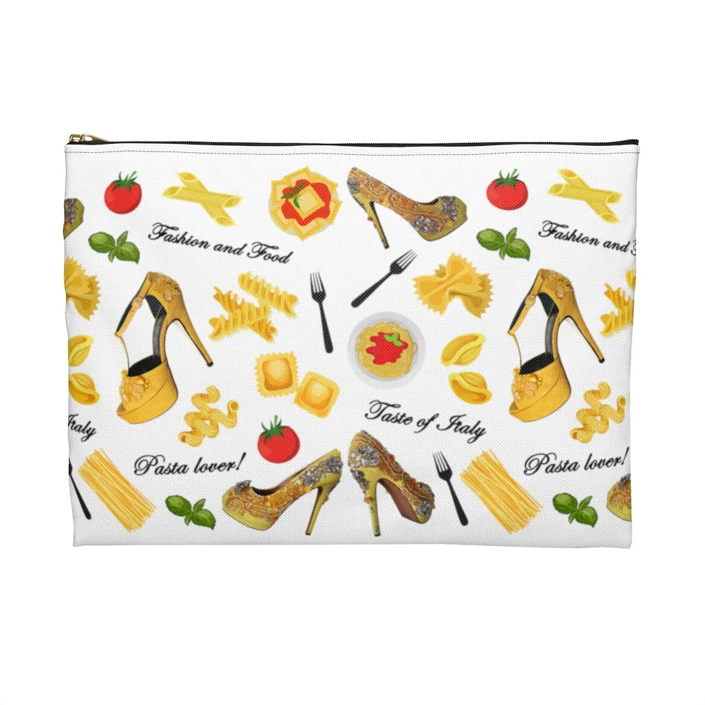 Accessory Pouch 'Pasta and shoes'