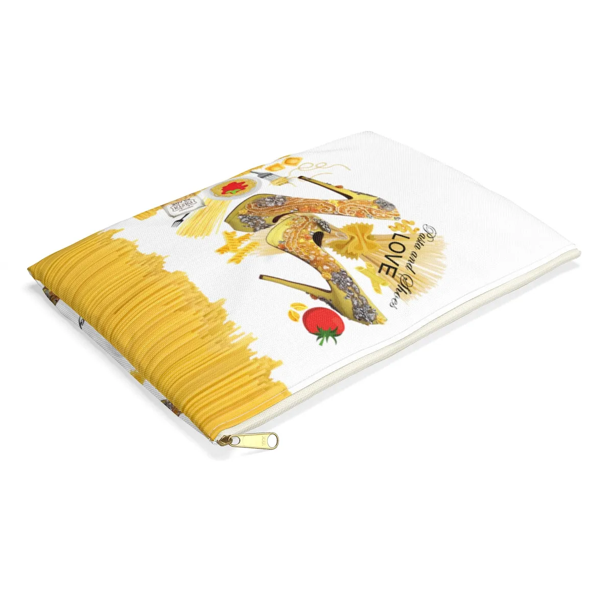 Accessory Pouch 'Pasta and shoes'