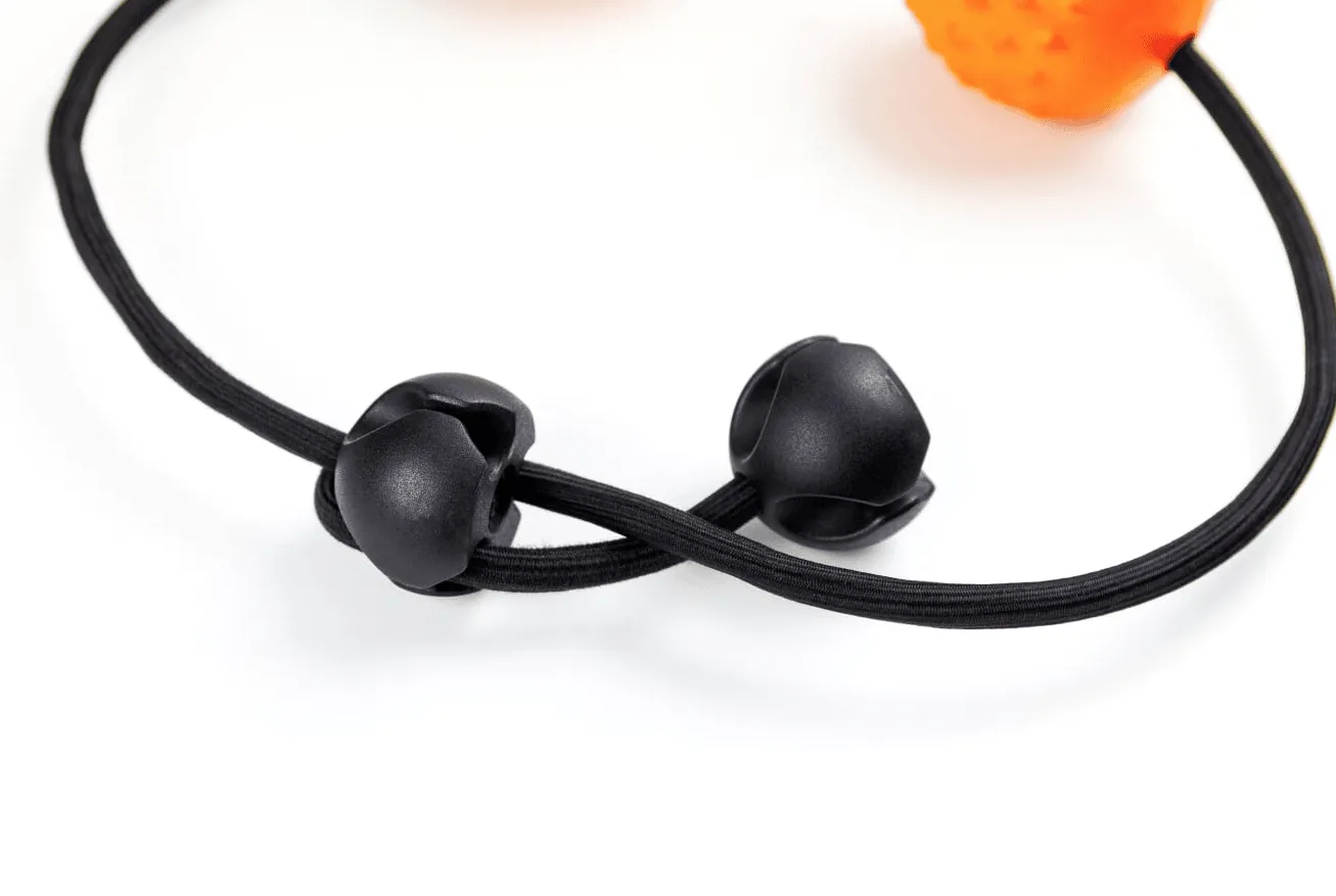 activelife - HighTrainer, Double Lacrosse Balls Massager for Deep Tissue Massage, Gaming Accessory for Comfort, Stretching and Exercise Resistance Band for the Back, Neck and Shoulders,  Muscle Recovery and Pain Relief Tool