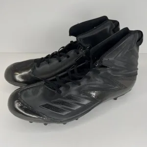 Adidas Freak Carbon High-Top Men's Size 17 Football Cleats Solid Black BW0868