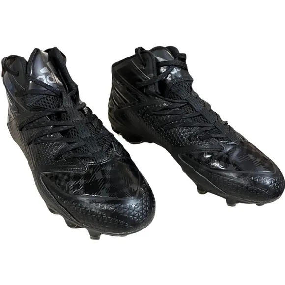 Adidas Freak X Carbon Black Mid Football Cleats