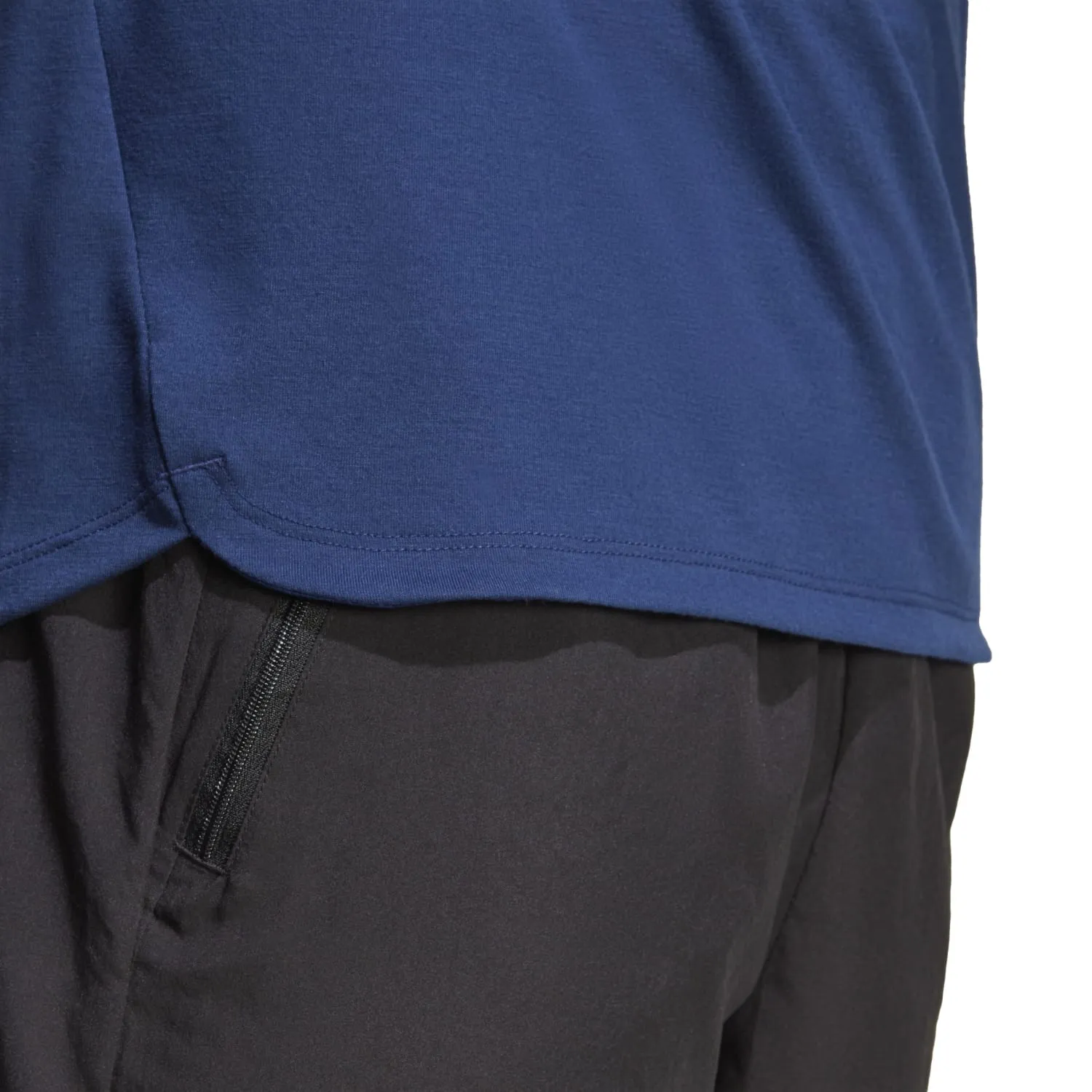 Adidas Men Designed For Training Tee Dark Blue IC2017
