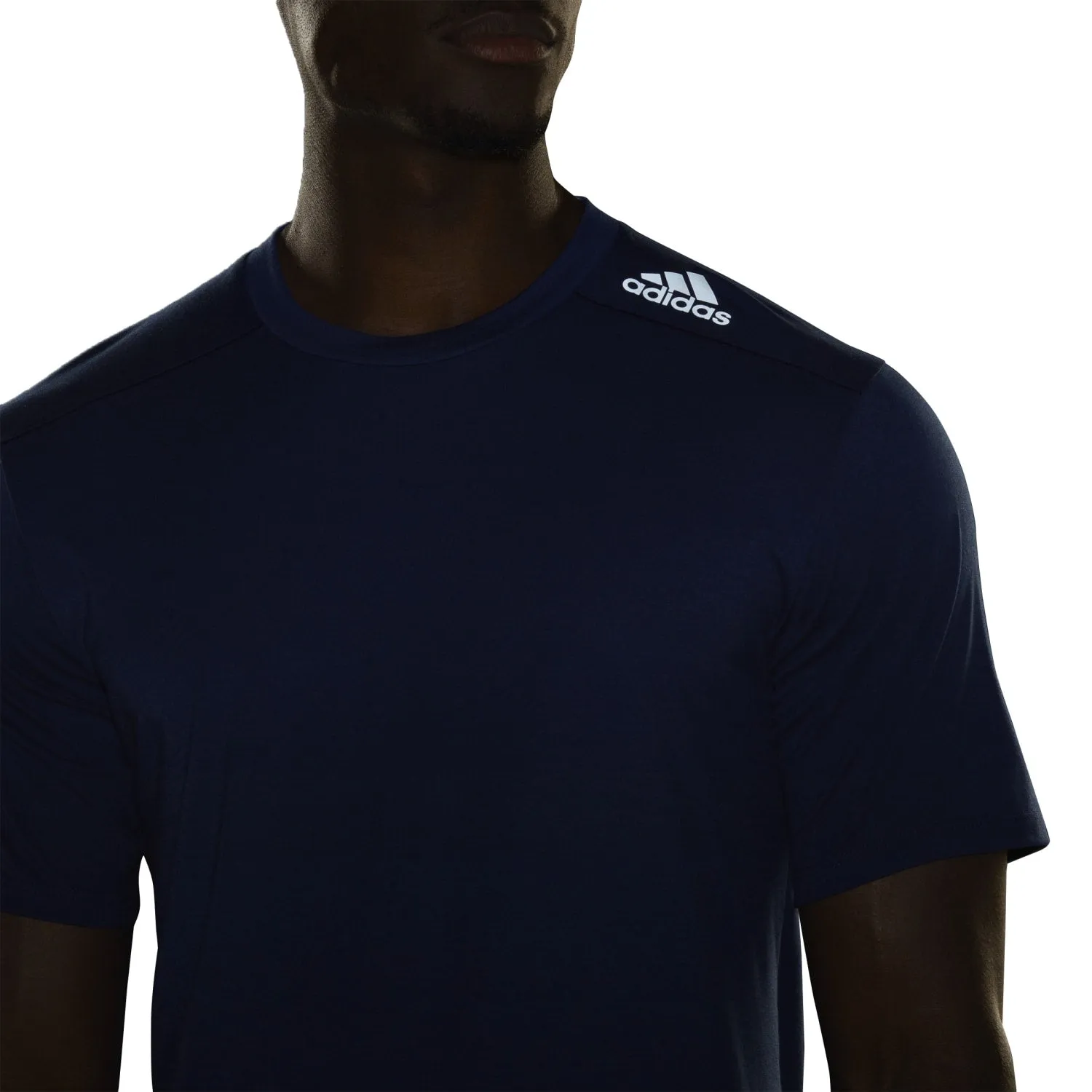 Adidas Men Designed For Training Tee Dark Blue IC2017
