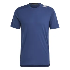 Adidas Men Designed For Training Tee Dark Blue IC2017