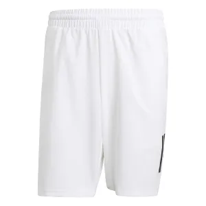 ADIDAS Mens 3 Stripe Badminton Shorts - White