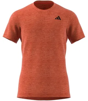 ADIDAS Mens Freelift Badminton T-Shirt - Red