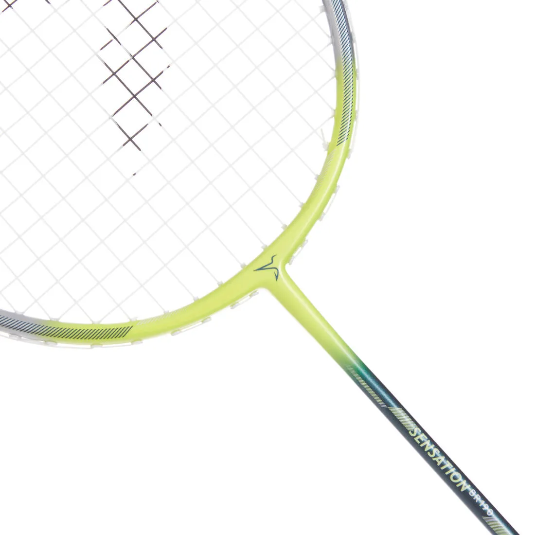 ADULT BADMINTON RACKET BR SENSATION 190 YELLOW GREEN