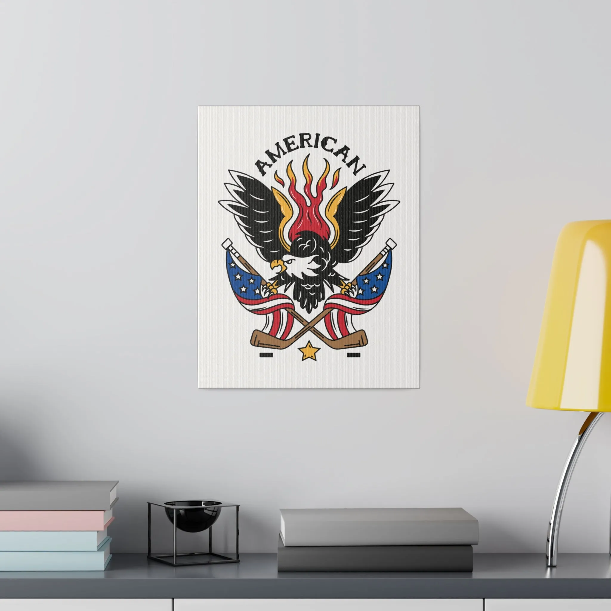 AMERICAN STRETCHED CANVAS