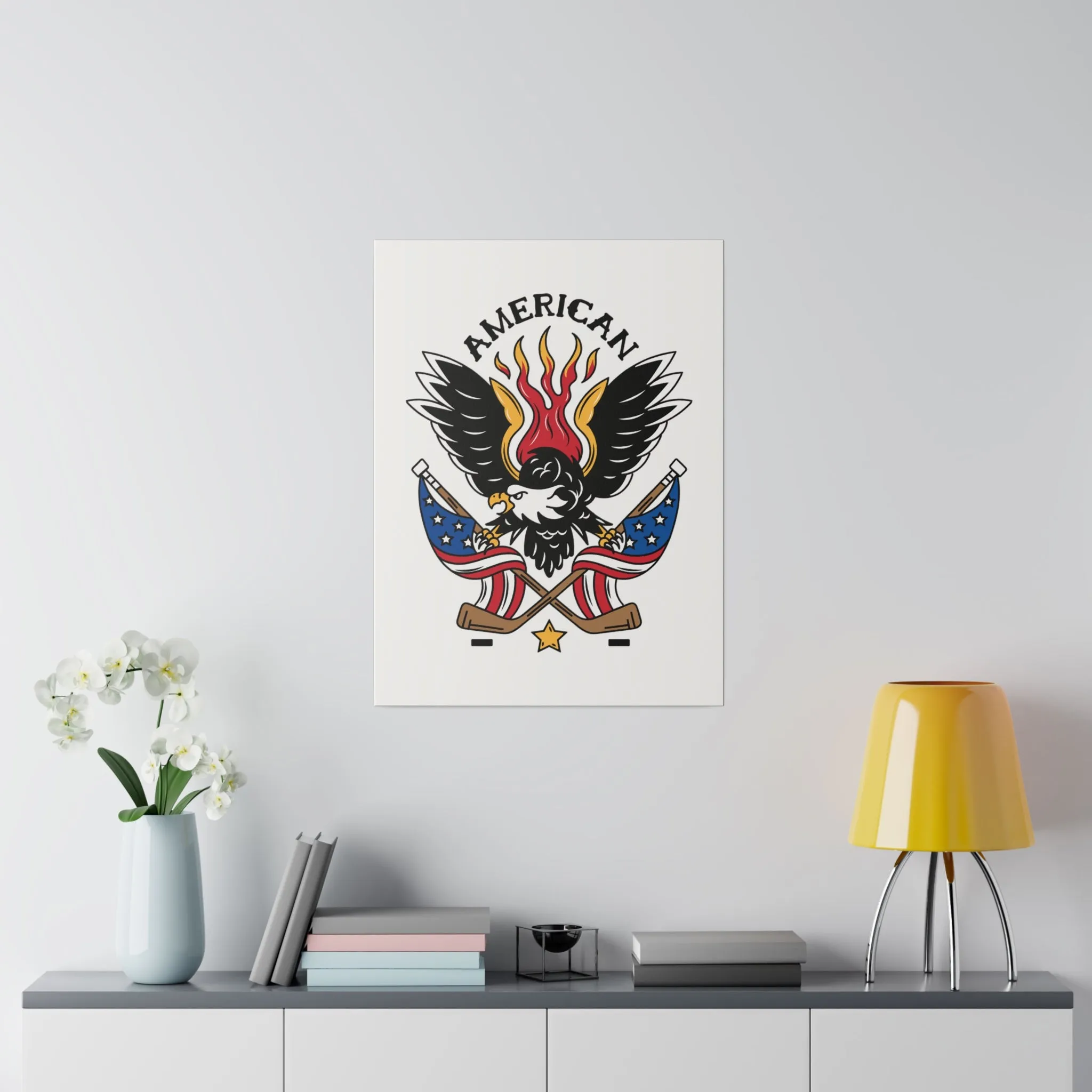 AMERICAN STRETCHED CANVAS