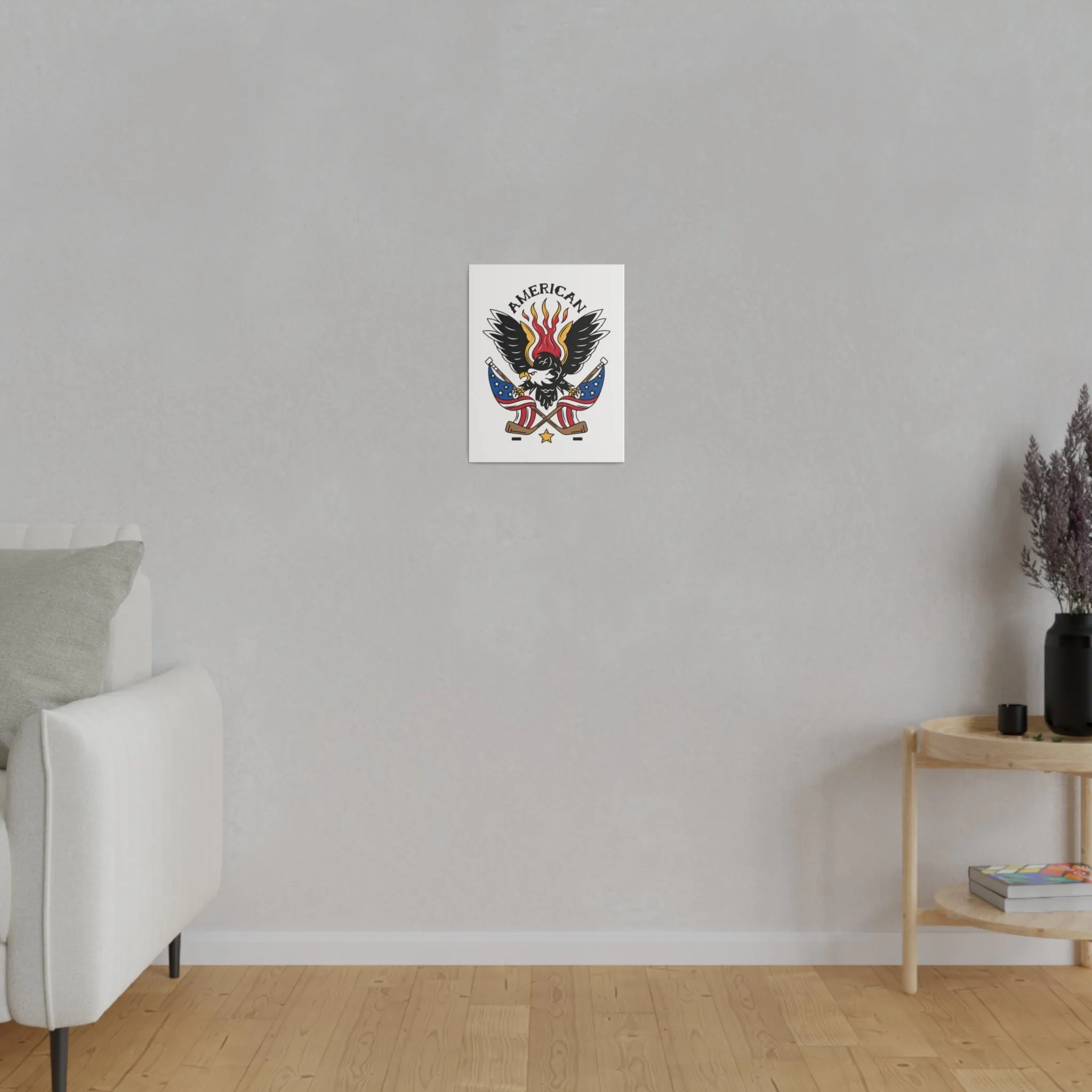 AMERICAN STRETCHED CANVAS