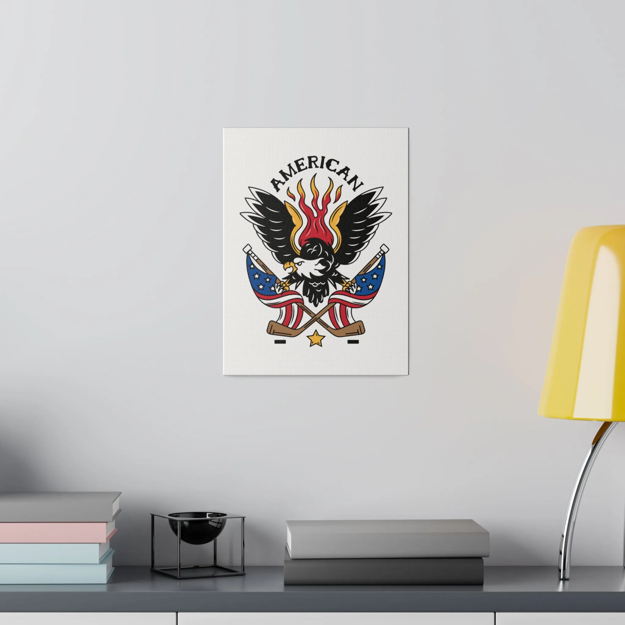 AMERICAN STRETCHED CANVAS