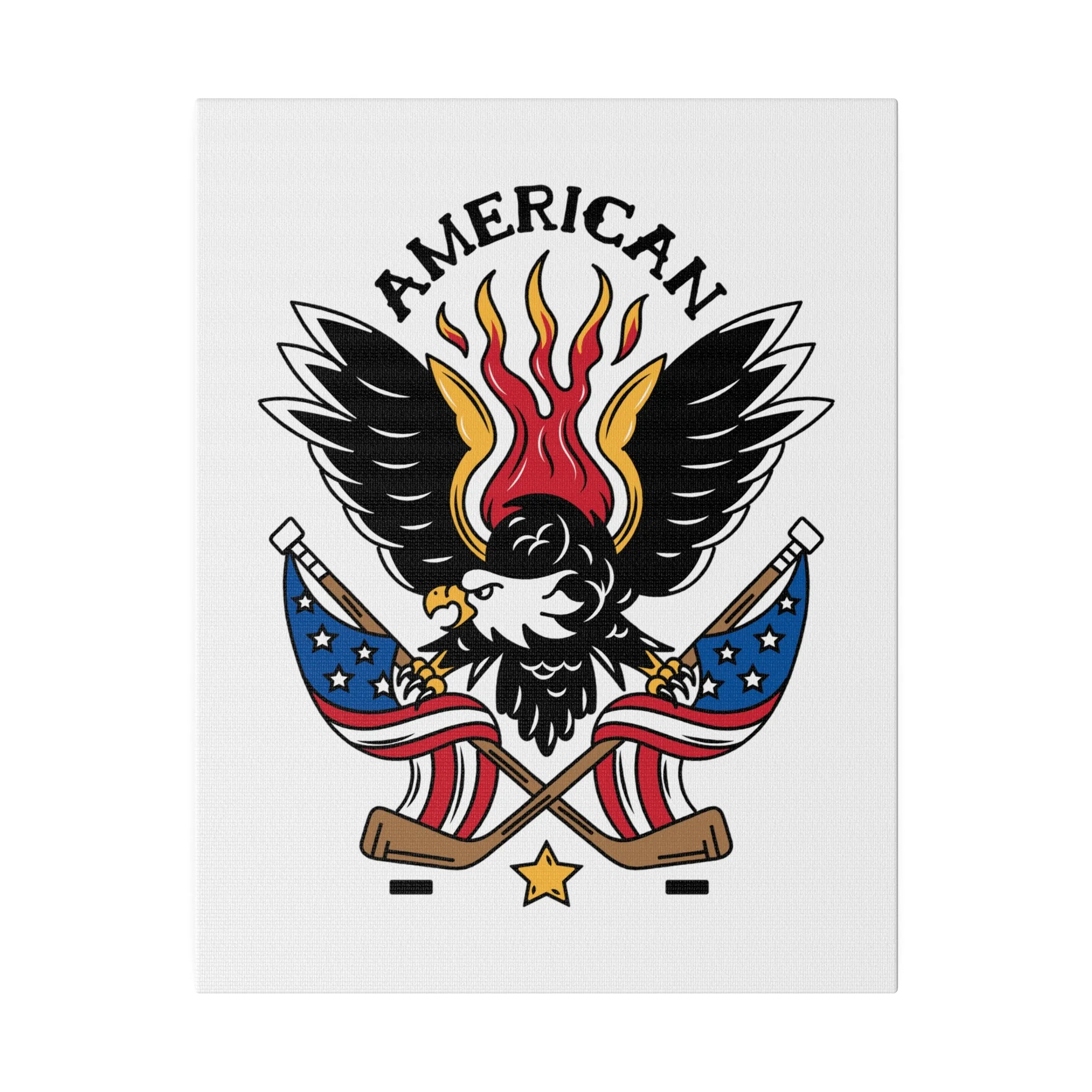AMERICAN STRETCHED CANVAS