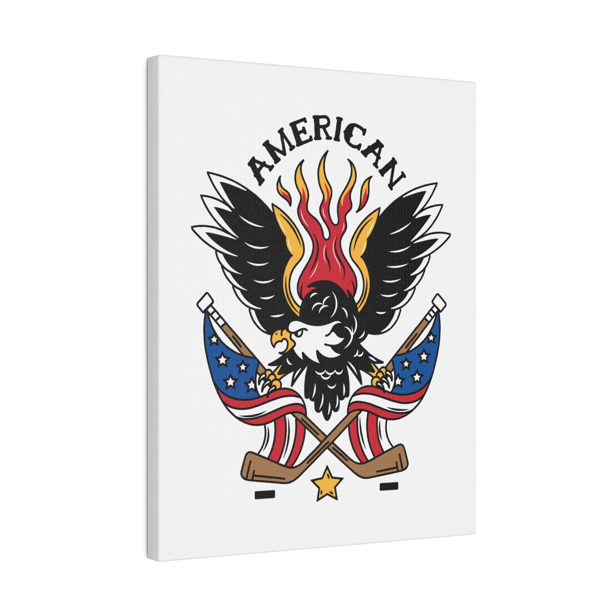 AMERICAN STRETCHED CANVAS