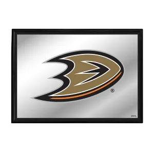Anaheim Ducks: Framed Mirrored Wall Sign