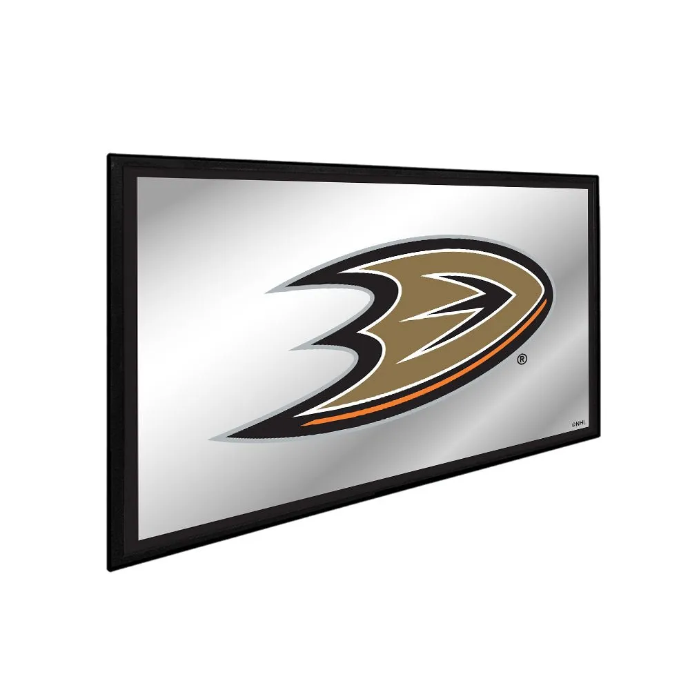 Anaheim Ducks: Framed Mirrored Wall Sign