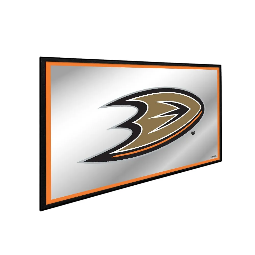 Anaheim Ducks: Framed Mirrored Wall Sign