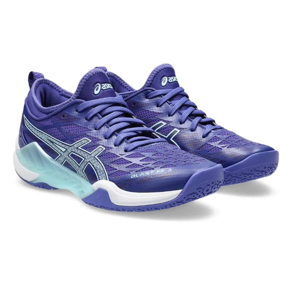 Asics Blast FF 3 Women's Indoor Court Shoe (Eggplant/Aquamarine)