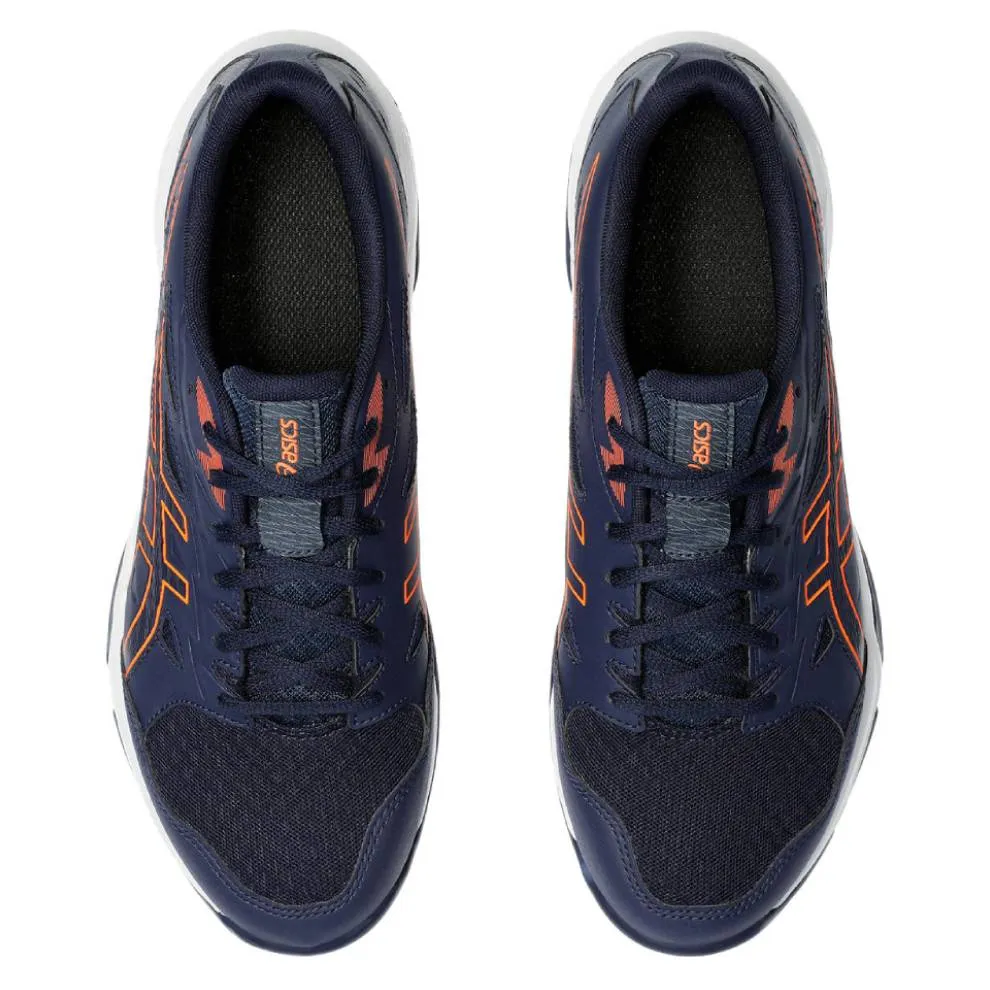 Asics Gel Rocket 11 Men's Indoor Court Shoe (Peacoat/Orange)