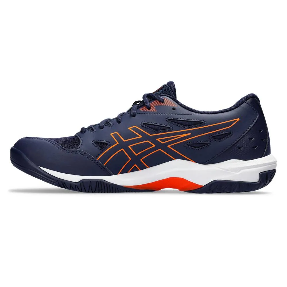 Asics Gel Rocket 11 Men's Indoor Court Shoe (Peacoat/Orange)
