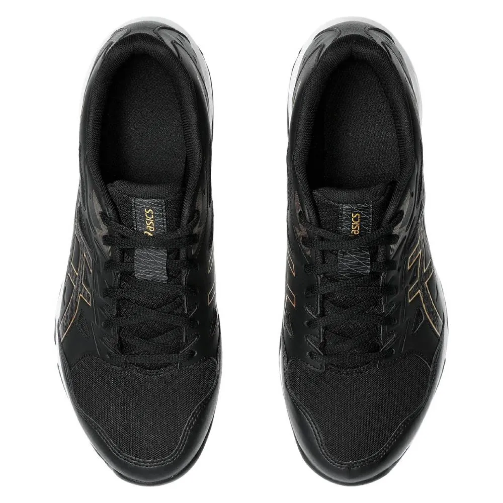 Asics Gel Rocket 11 Wide Men's Indoor Court Shoe (Black/Pure Gold)