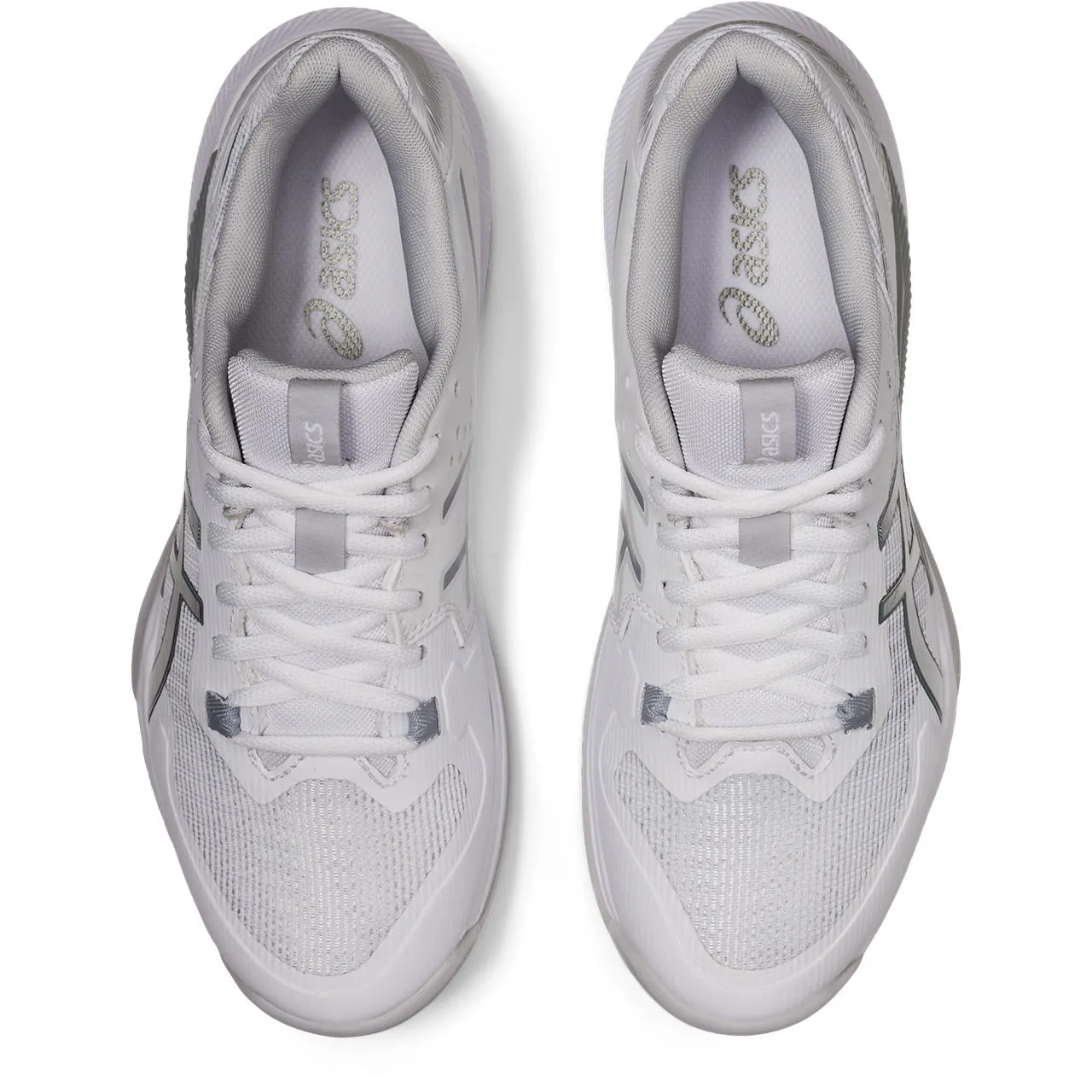Asics Gel Tactic Women's Indoor Court Shoe (White/Silver)