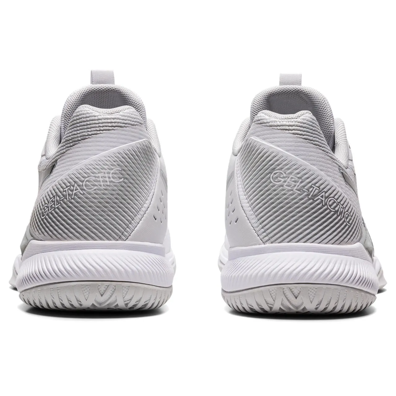Asics Gel Tactic Women's Indoor Court Shoe (White/Silver)