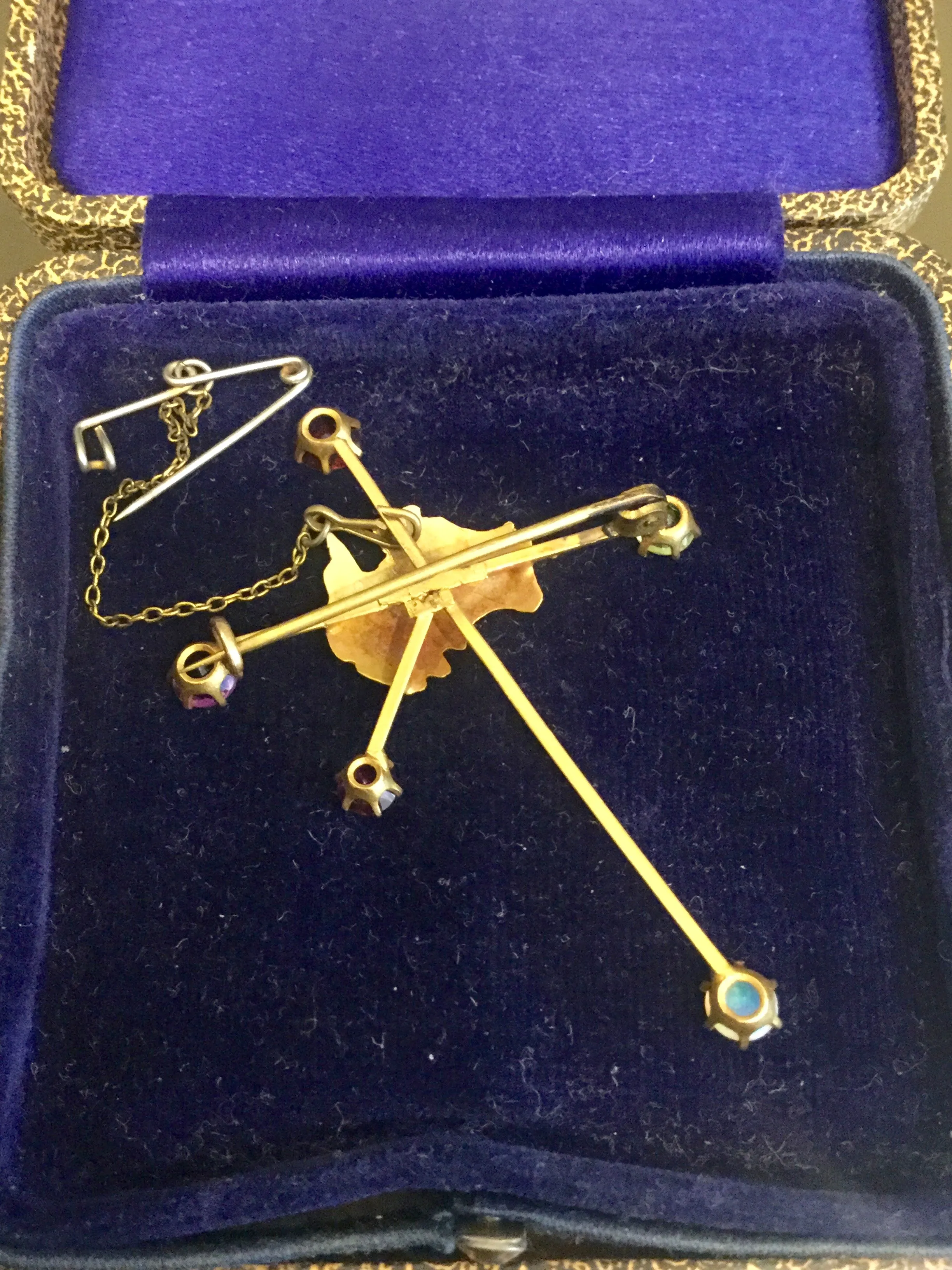 Australian Southern Cross 14k Gold Pin Brooch