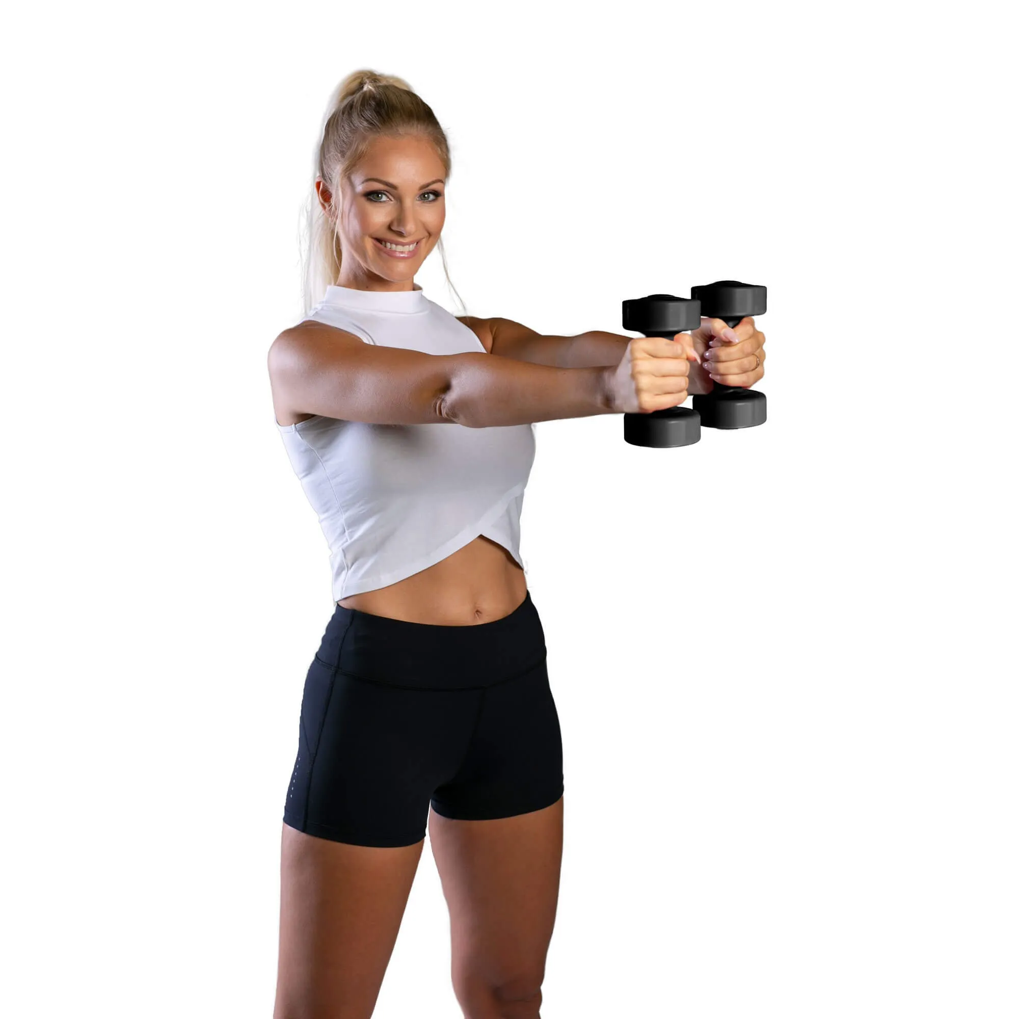 Azure 2 x 1kg Dumbbells