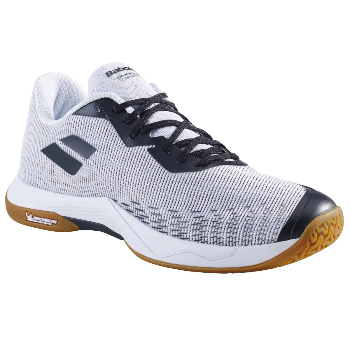 Babolat Shadow Spirit Men's Indoor Court Shoe (White/Black)