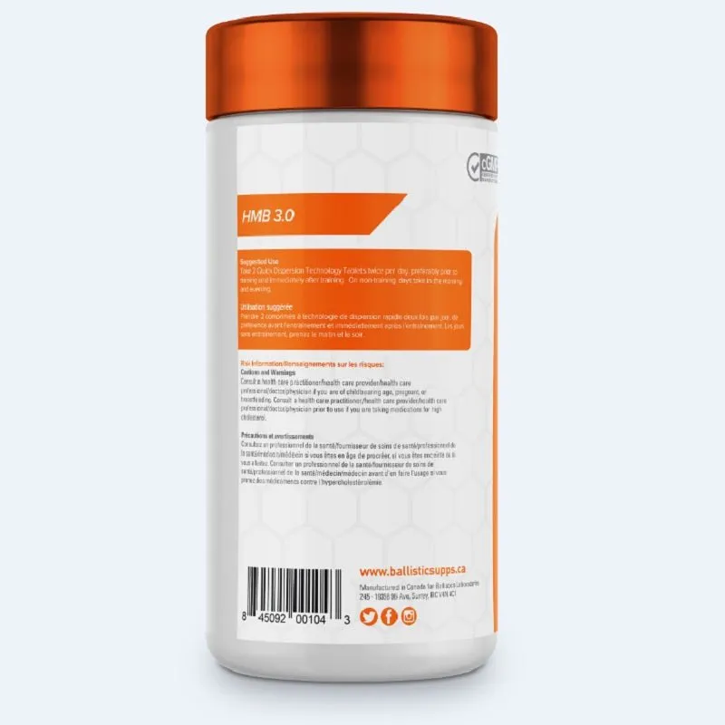 Ballistic Labs HMB 3.0 120 Cap