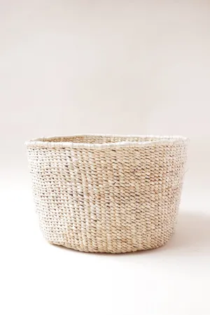 Banana Leaf Floor Basket