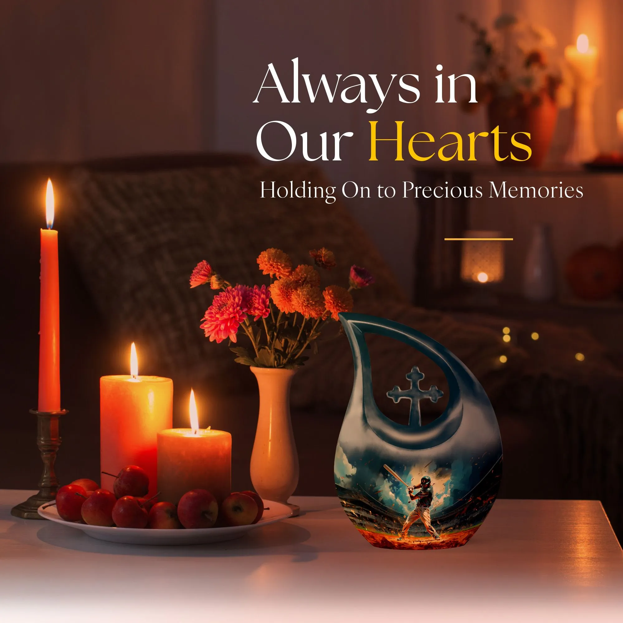 Baseball Urn: Cool and Sophisticated Memorial Urn for Keeps