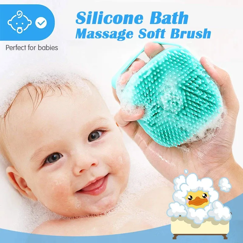 Bath brush silicone massage (Baby & Adults)