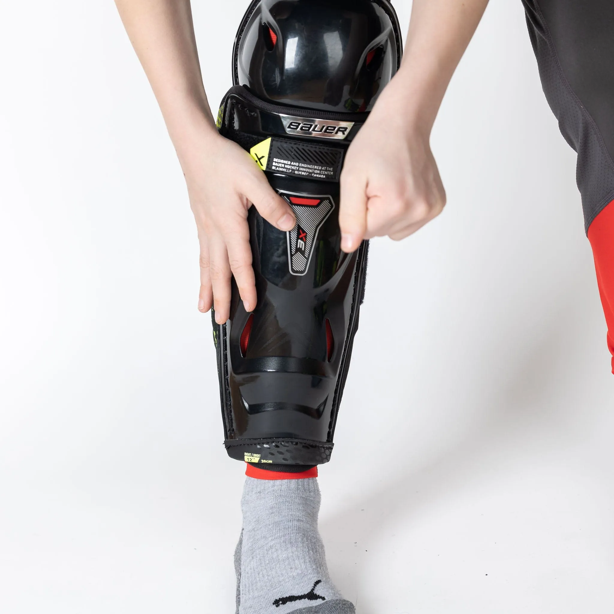 Bauer Vapor 3X Junior Hockey Shin Guards