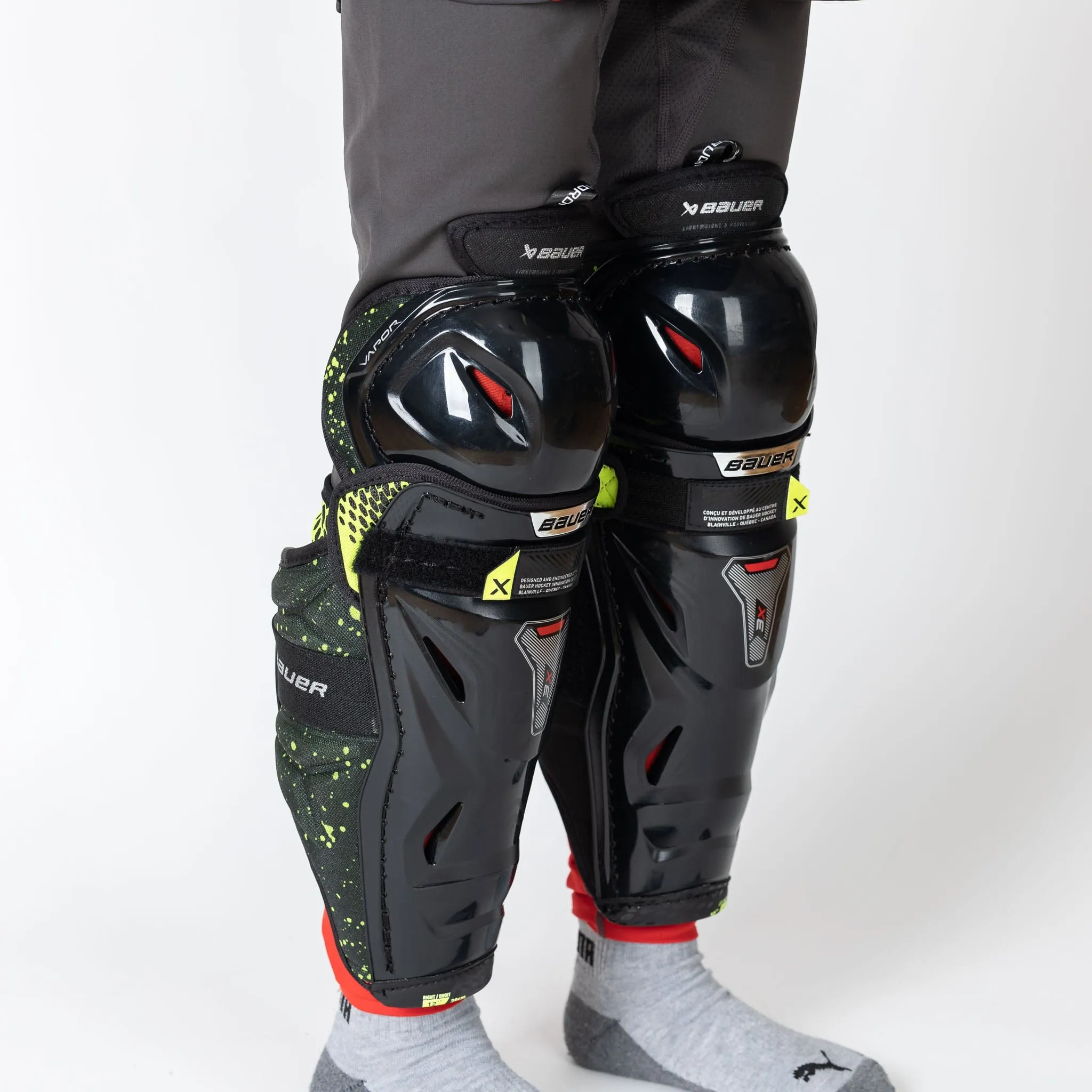 Bauer Vapor 3X Junior Hockey Shin Guards