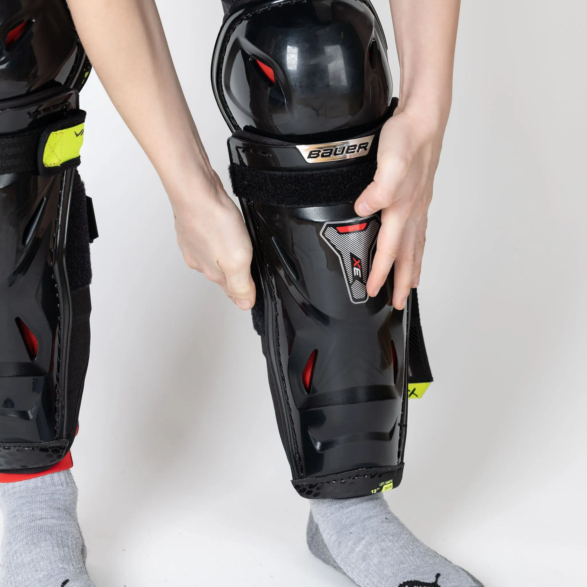 Bauer Vapor 3X Junior Hockey Shin Guards