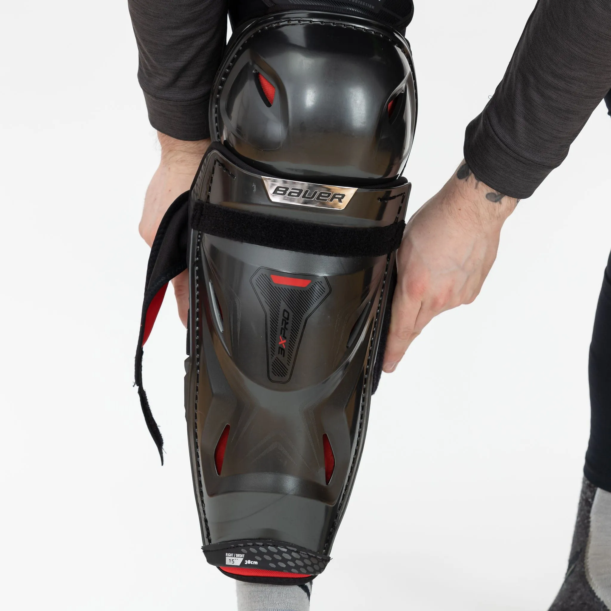 Bauer Vapor 3X Pro Intermediate Hockey Shin Guards