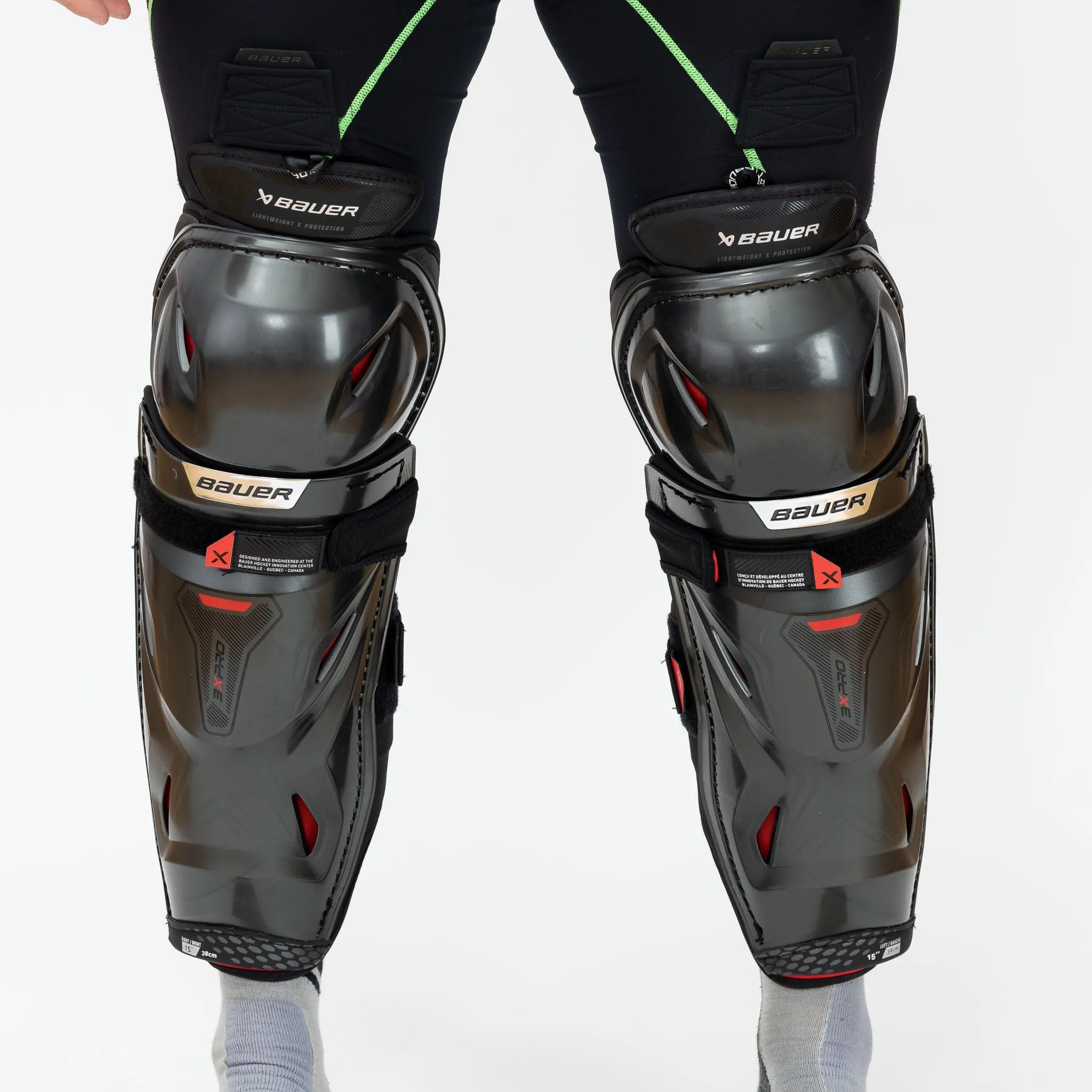 Bauer Vapor 3X Pro Senior Hockey Shin Guards