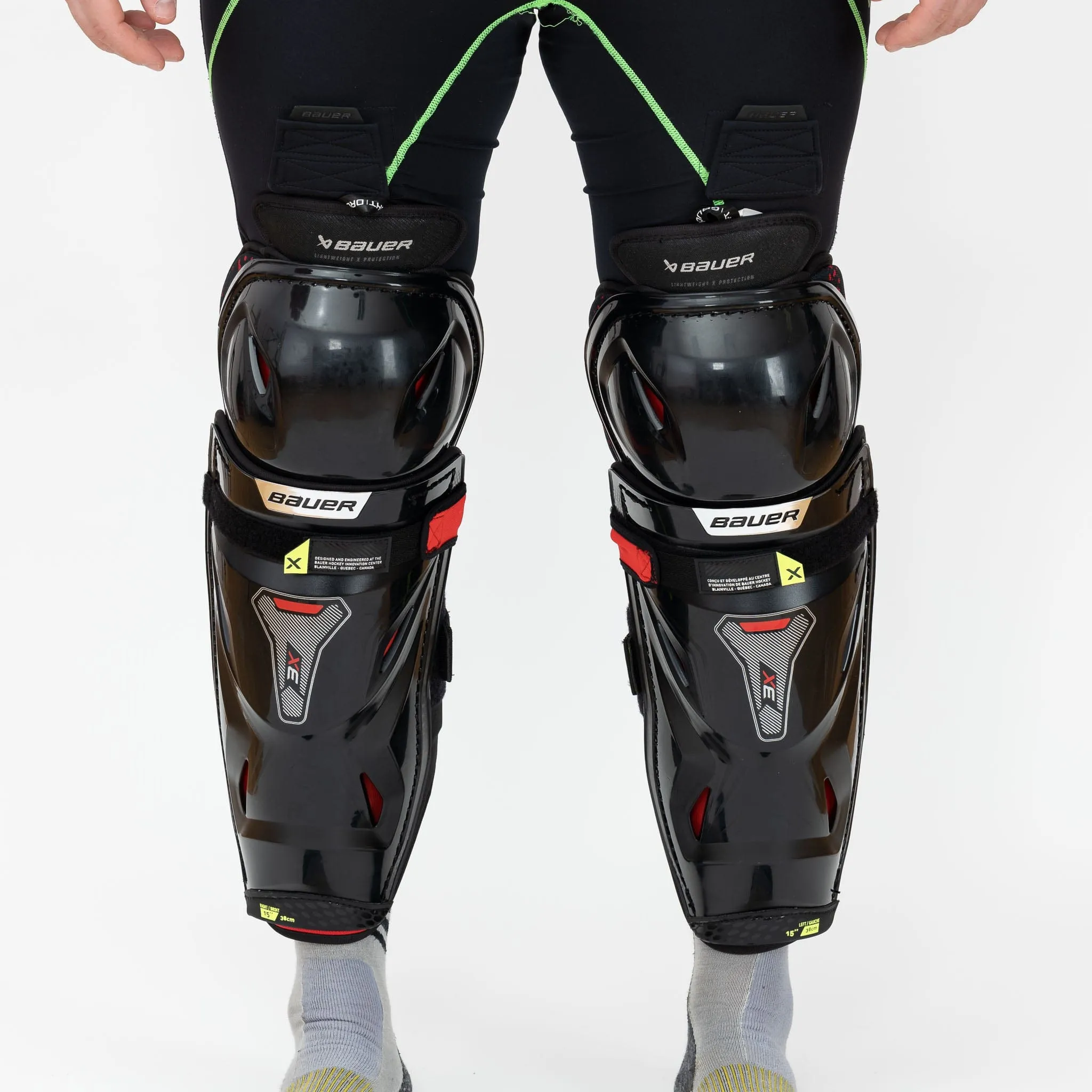 Bauer Vapor 3X Senior Hockey Shin Guards