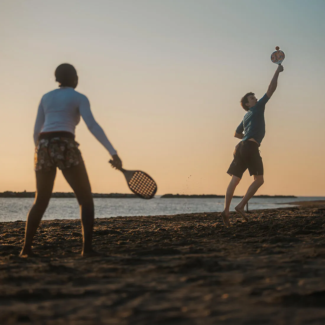 Beach Tennis Racket Set Experience