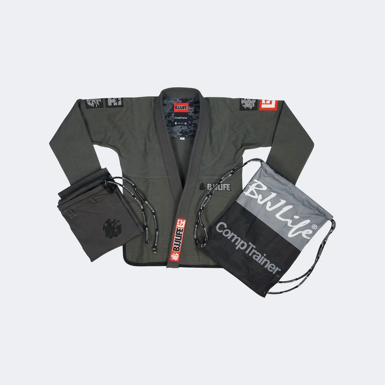 BJJ Life CompTrainer Gi - Charcoal